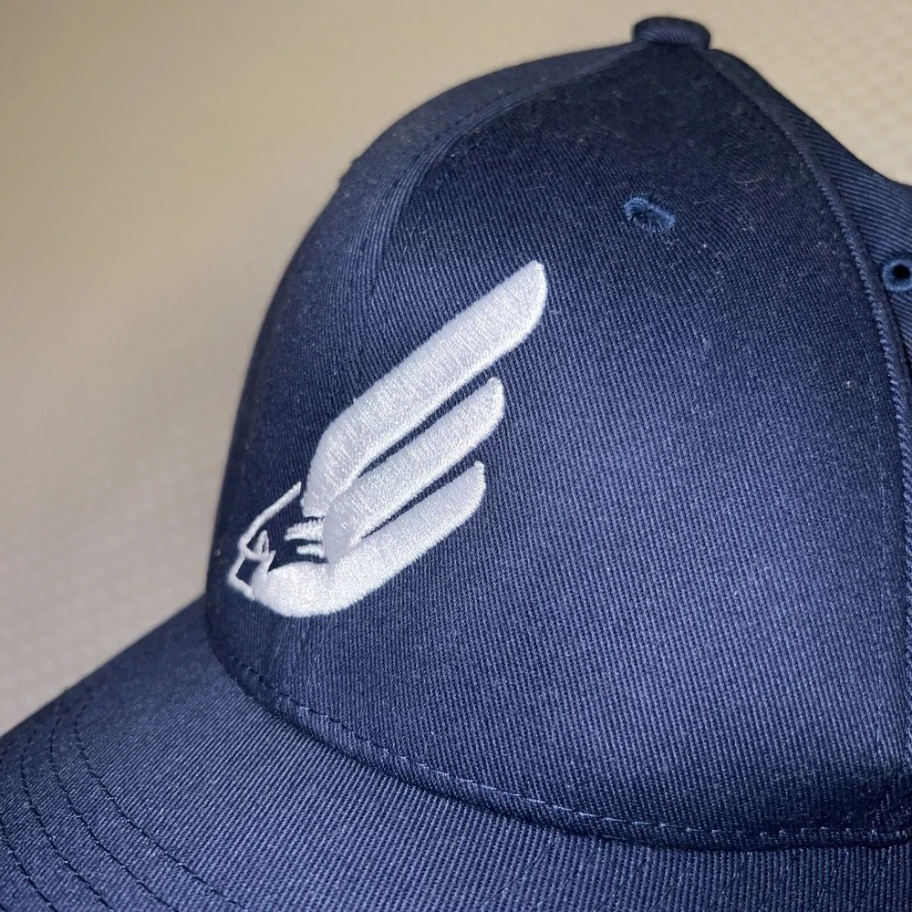 Colorado Eagles Hat‎ Cap Hockey Team Fitted S - M  Cap Blue White Flex Fit